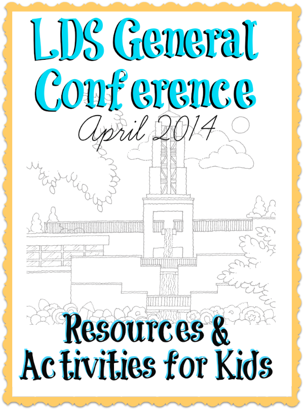 LDS general conference resources for kids