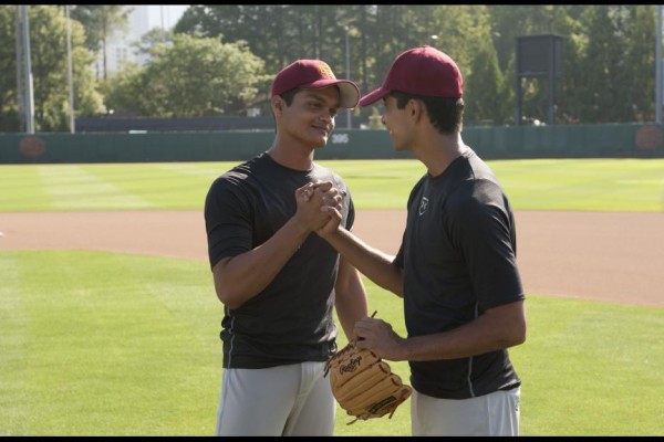 Suraj Sharma and Madhur Mittal in Million Dollar Arm ©Disney