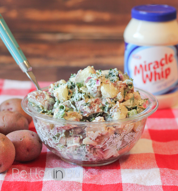 miracle whip kale and apple potato salad