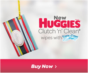 huggies clutch and clean wipes