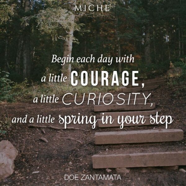 Love this quote from Miche's Pinterest page