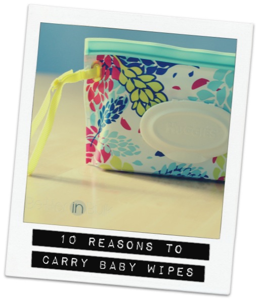 10 Reasons All Moms Should Carry Baby Wipes