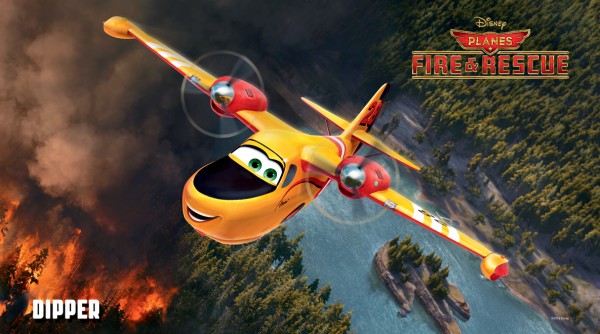 Planes: Fire and Rescue character Dipper