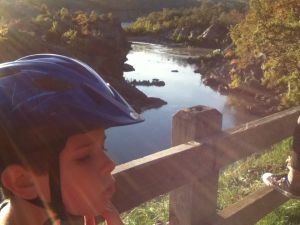 Biking on the C&O Canal in October