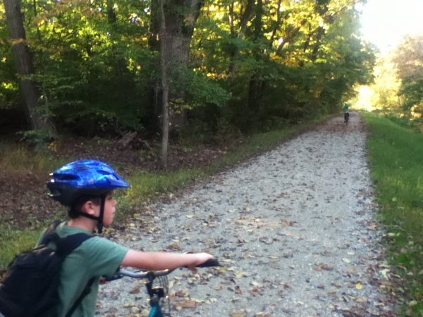 Biking on the C&O Canal in October