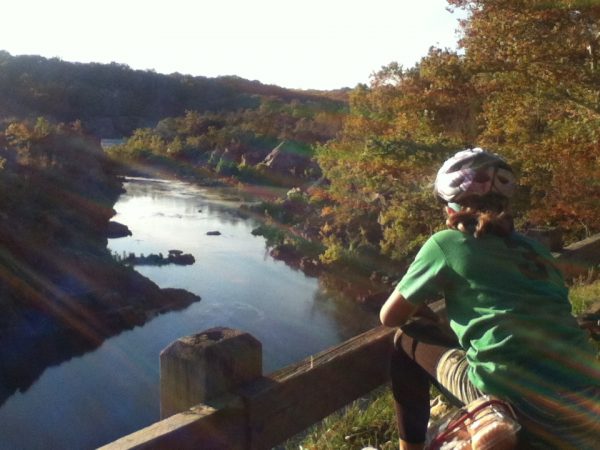 Biking on the C&O Canal in October