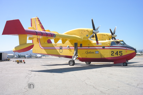 Super Scooper - LA County Fire Department - Van Nuys Air Tanker Base #FireAndRescue