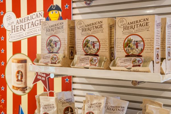 American Heritage Chocolate at M&M's World