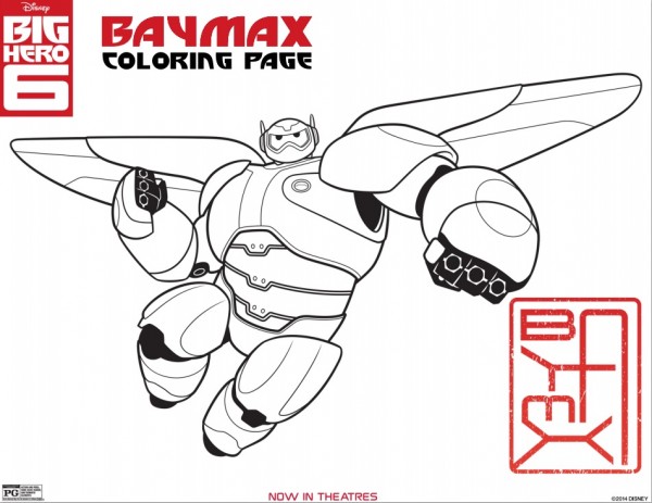 Big Hero 6 Coloring pages