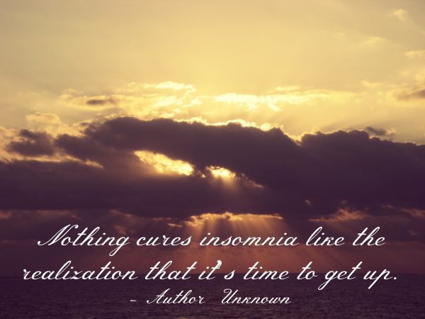 cure insomnia quote