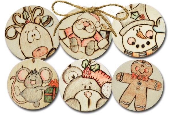 wood gift tags