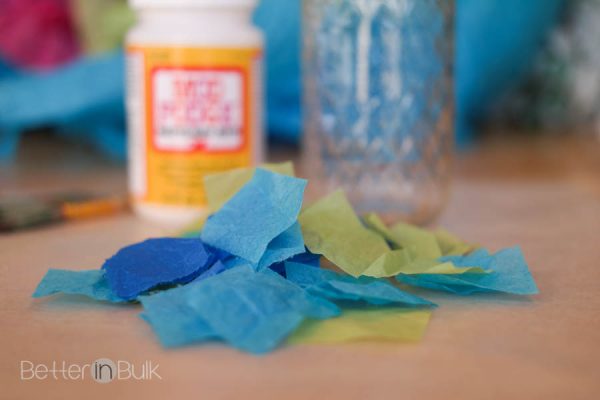 New Year's Stained Glass Memory Jars Craft