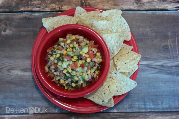 Corn Avocado and Black Eyed Peas Salsa