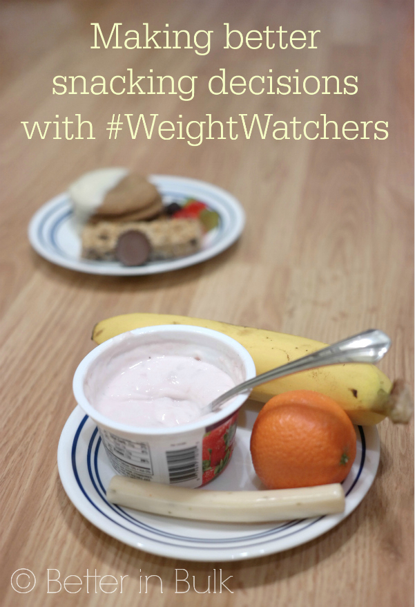 making better snacking decision with #weightwatchers