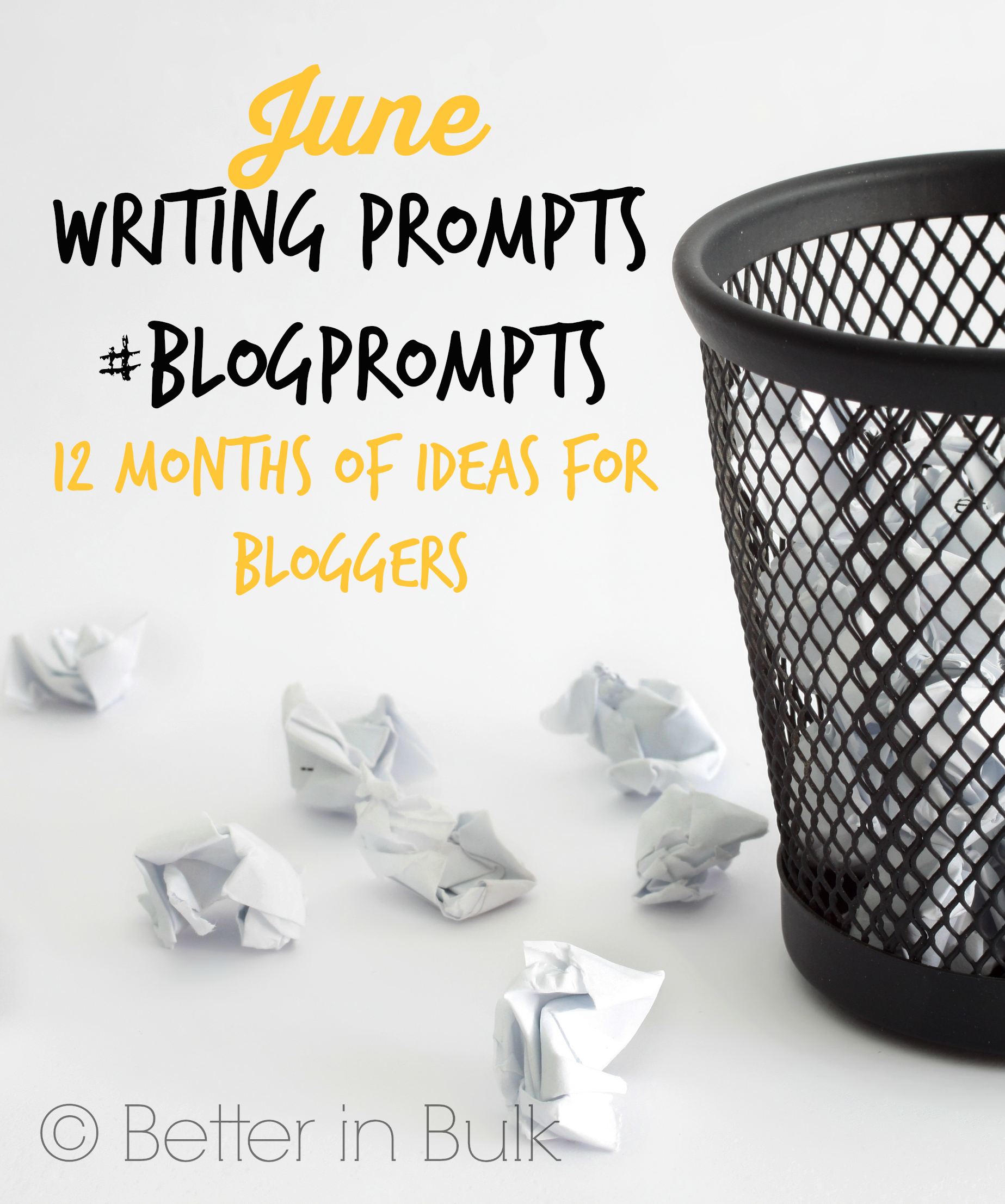 June blog prompts