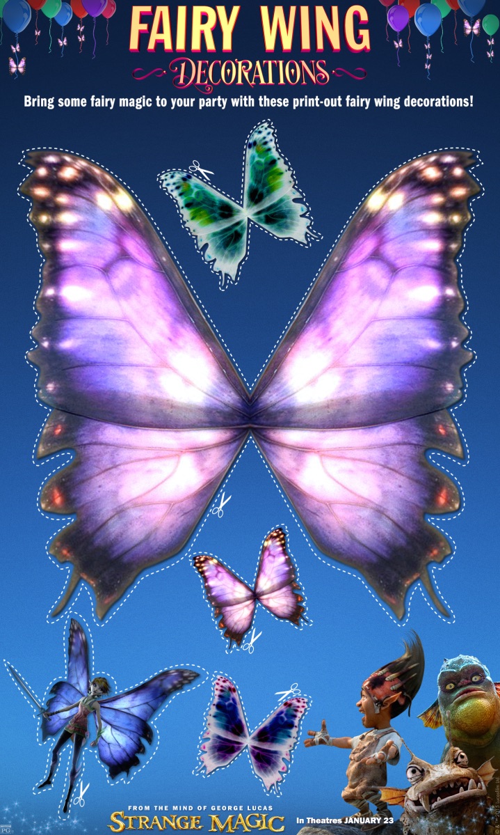 Strange Magic Fairy Wings