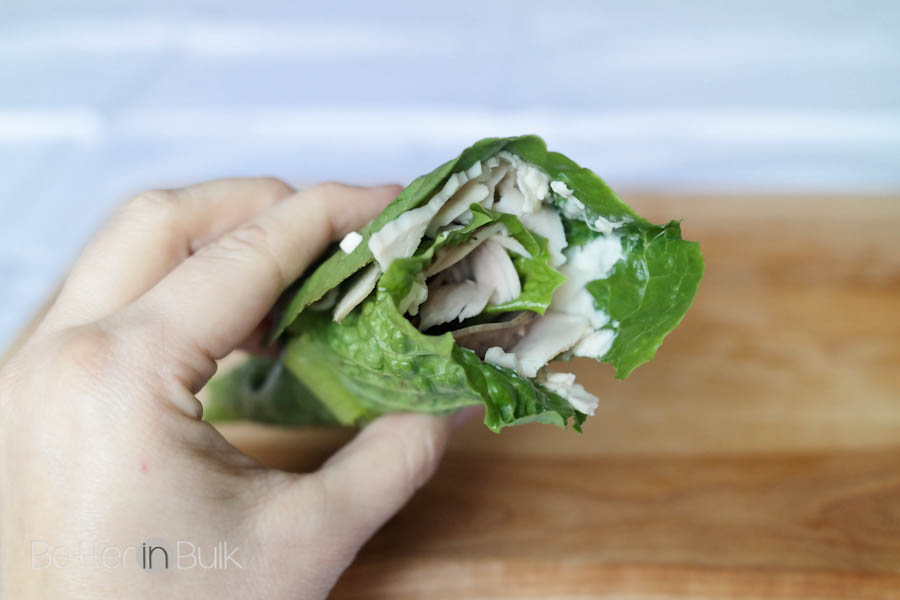 Weight Watchers lettuce wraps - 3 PointsPlus