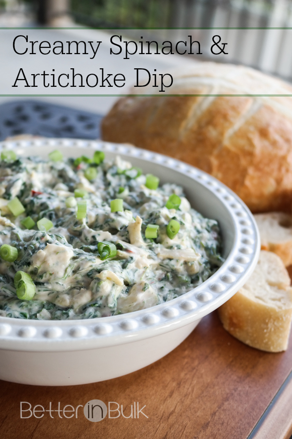 Spinach and artichoke dip