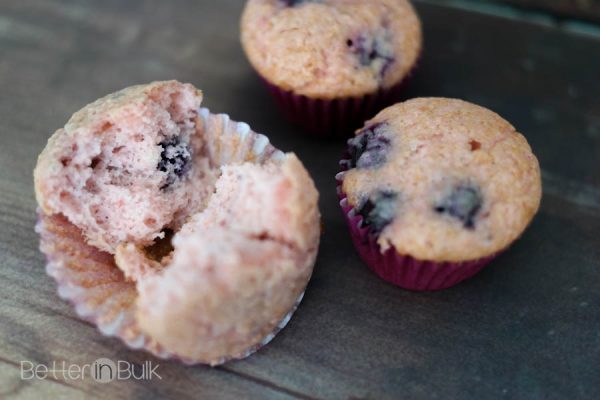 light applesauce blueberry muffins recipe