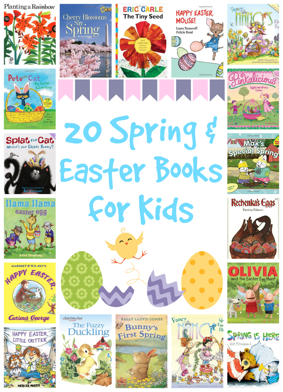 20 spring and easter books for kids