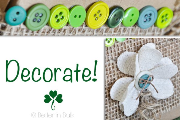 DIY St Patrick's Day Tissue Box Make-Over Craft