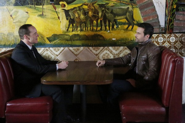 CLARK GREGG, BRETT DALTON from "The Frenemy of My Enemy" "Marvel's Agents of S.H.I.E.L.D.," TUESDAY, APRIL 21 on ABC (ABC/Kelsey McNeal)