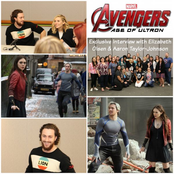 Scarlet Witch and Quicksilver - Elizabeth Olsen and Aaron Taylor-Johnson Interview for Avengers: Age of Ultron