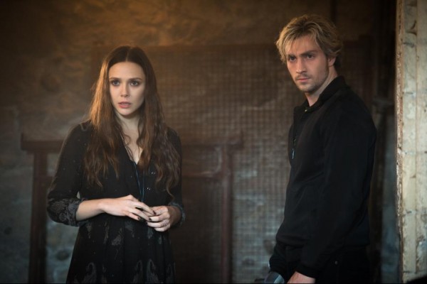 Scarlet Witch and Quicksilver in Avengers: Age of Ultron. Photo credit: Marvel