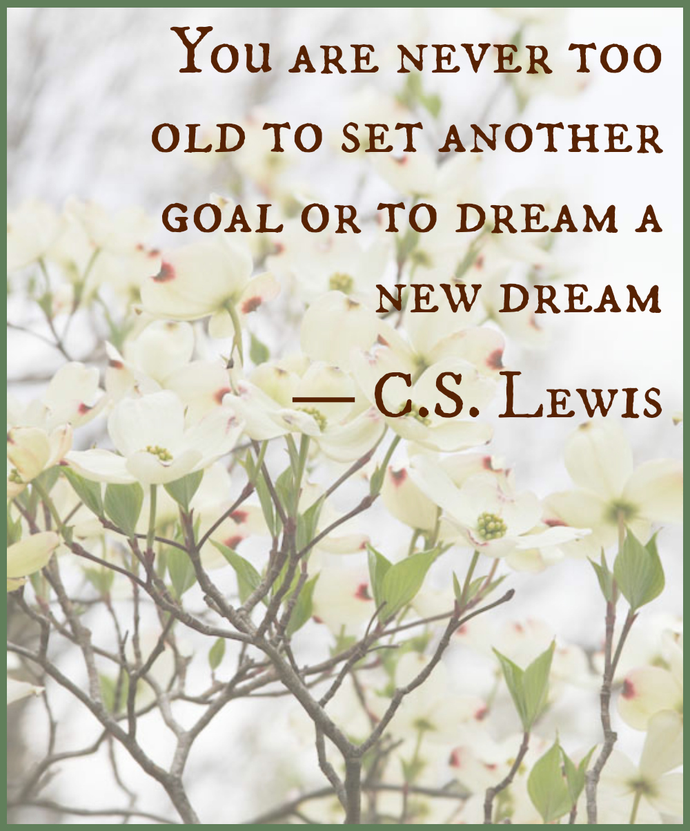 Believe You Can Make a Change and Lose Weight Today {C.S. Lewis quote}