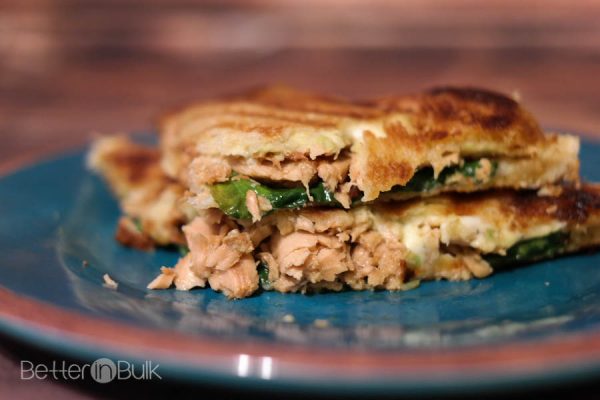 Sundried tomato tuna panini