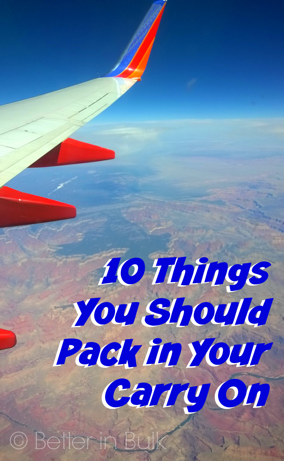 10 Things You Should Pack in Your  Carry On