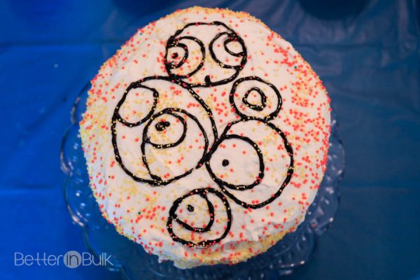 Gallifrey Cake - Doctor Who Party 