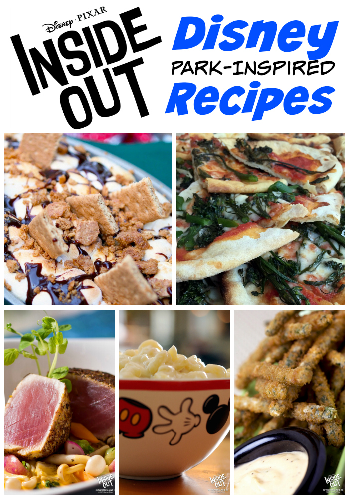 Inside Out Disney Parks Inspired Recipes