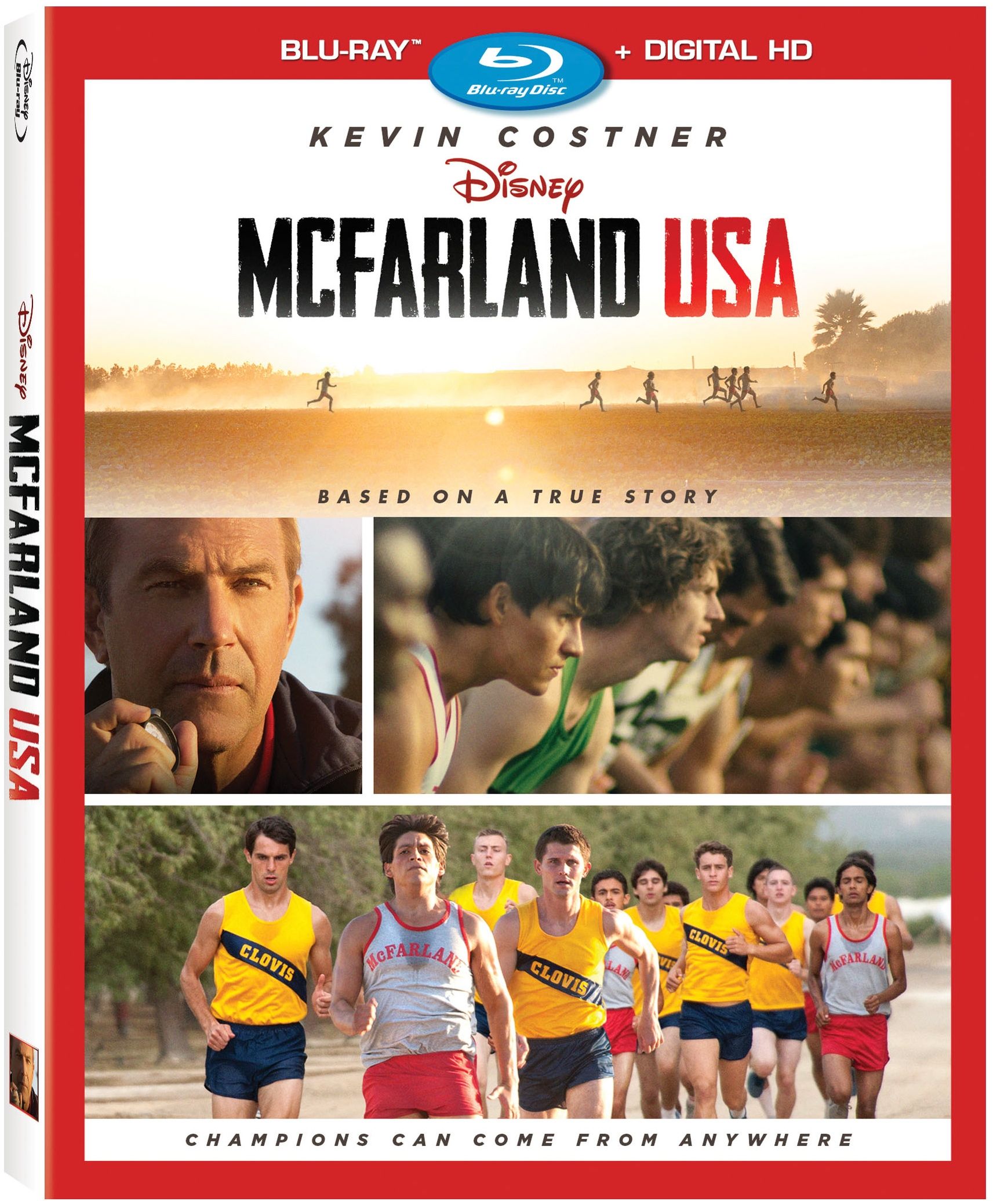 McFarland USA blu-ray disk and extras