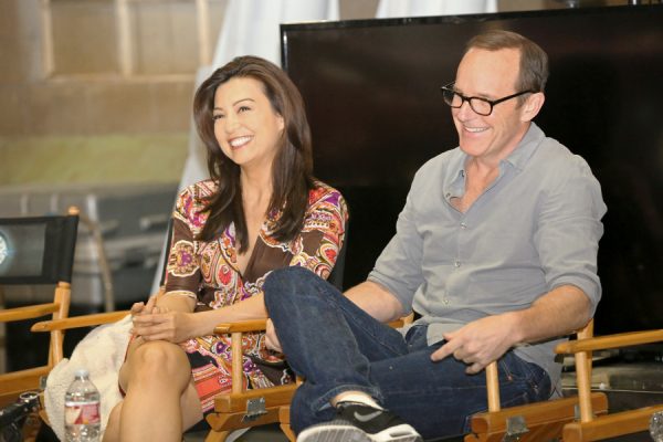 Ming-Na Wen & Clark Gregg - Agents of S.H.I.E.L.D. | photo by ABC/Adam Taylor 