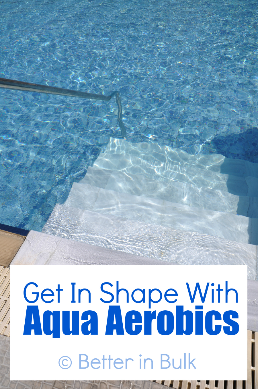 Get in shape with aqua aerobics