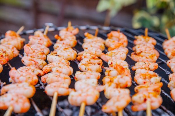 Grilled shrimp tacos