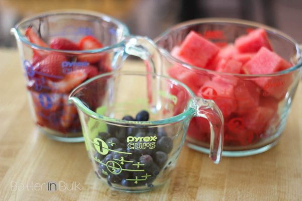 watermelon strawberry blueberry popsicles