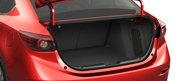 Mazda3 trunk