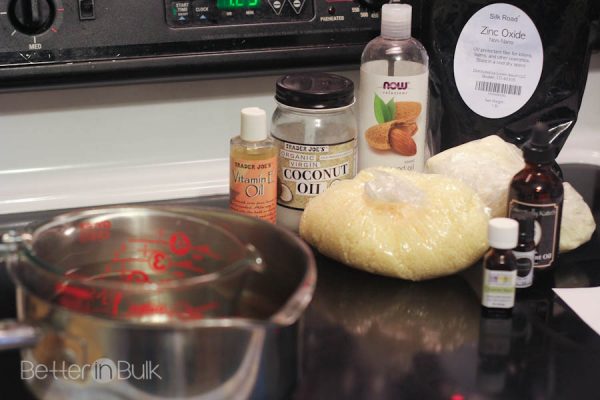 homemade sunscreen with essential oils recipe