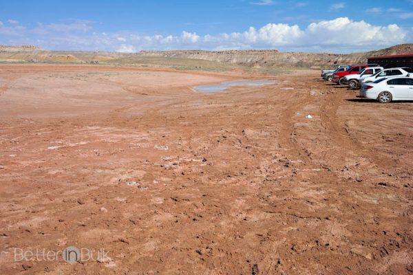 Four Corners Monument Parking lots