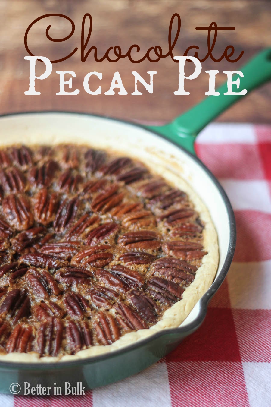 chocolate pecan pie recipe