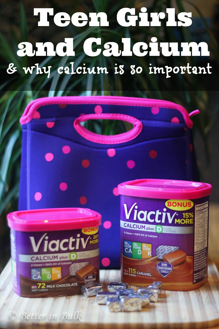 Teen Girls and Calcium by Better in Bulk