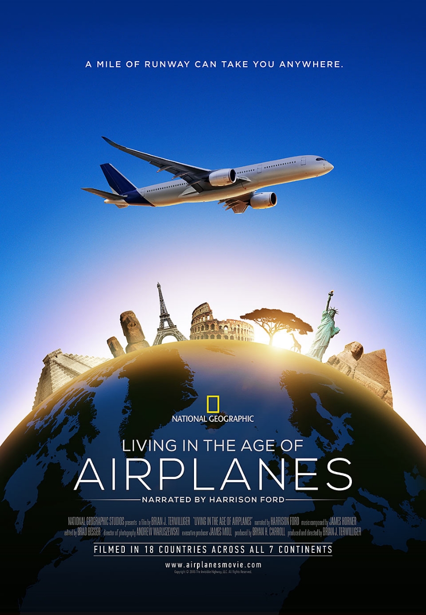 Living in the age of airplanes