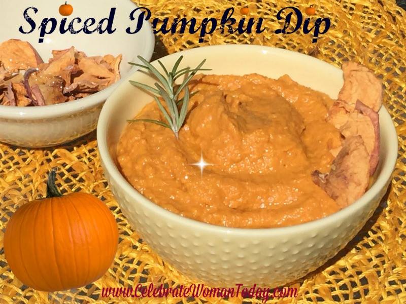 Spiced Pumpkin Dip from Celebrate Woman Today