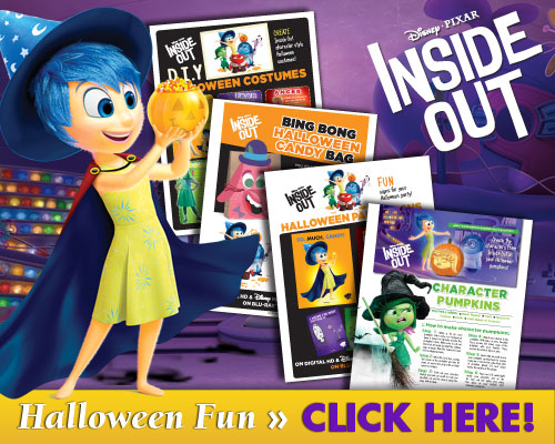 Inside Out Halloween Fun Activities