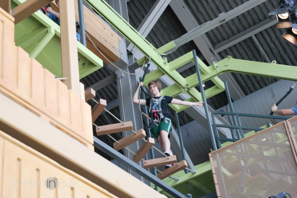 High ropes course at the Museum of Natural Curiosity