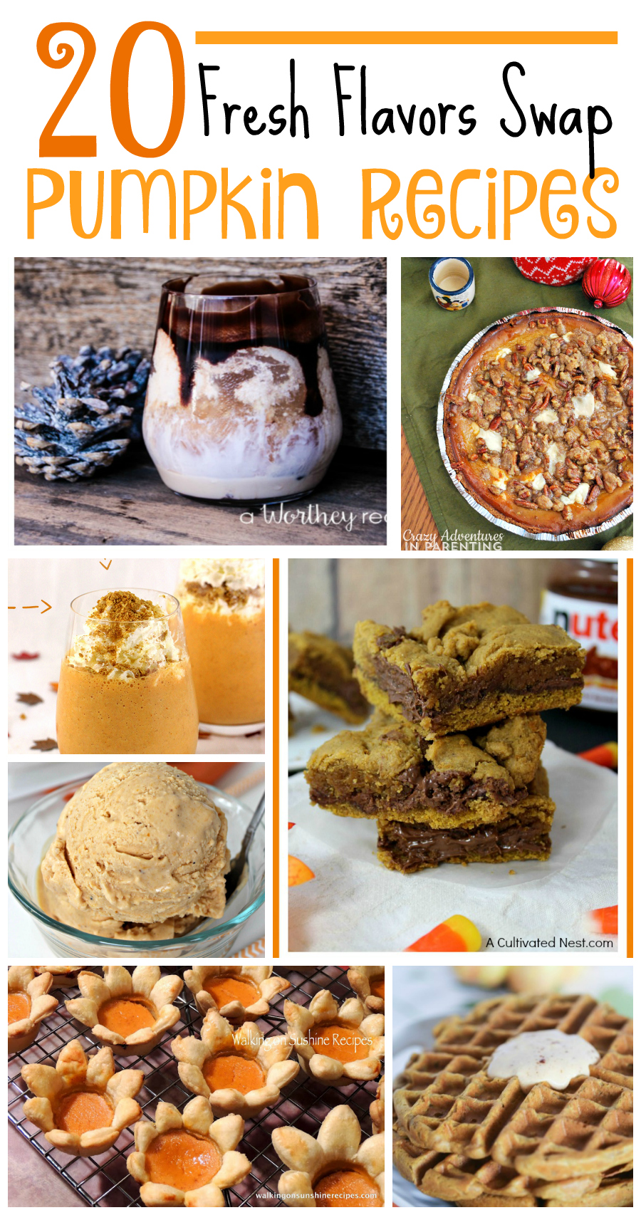 Pumpkin Recipes Fresh Flavors Swap Recipe Round Up