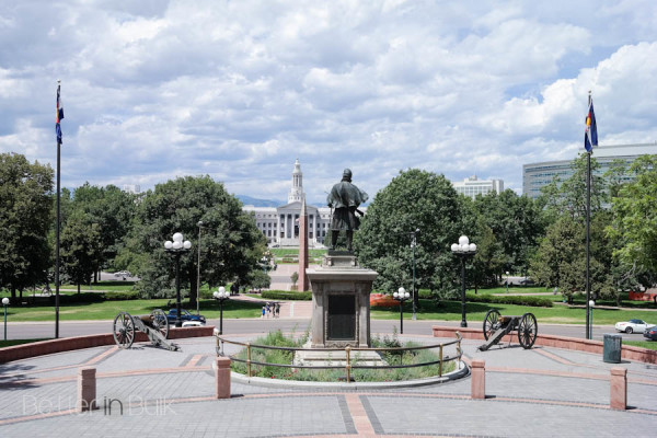 Denver Colorado State Capital Building Mile High City