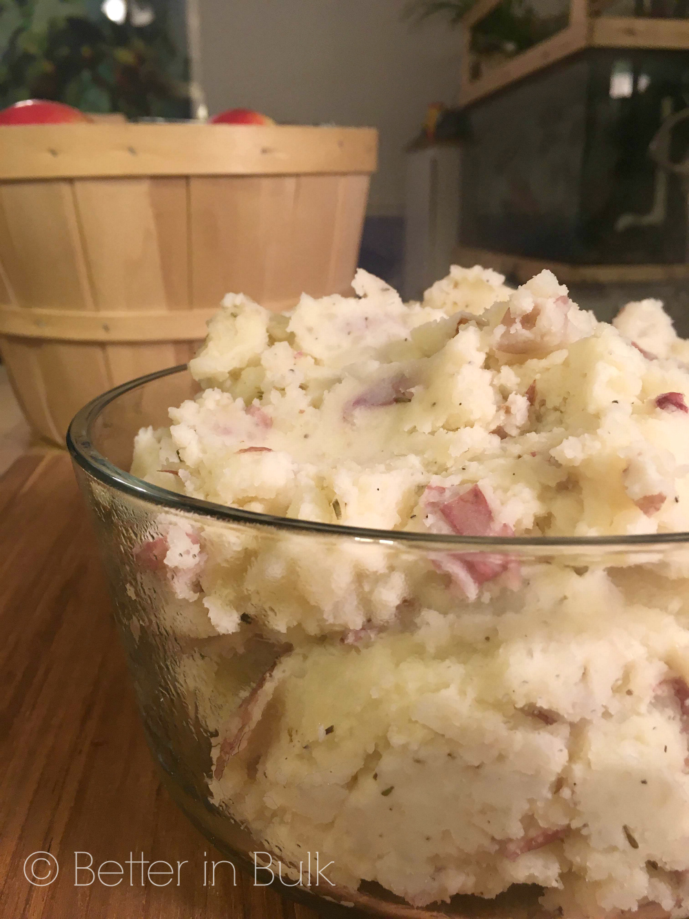 Make-Ahead Garlic Herb Mashed Potatoes Recipe from Better in Bulk 2